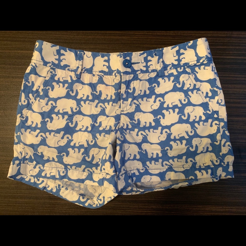 Lilly Pulitzer Elephant Callahan shorts size 4